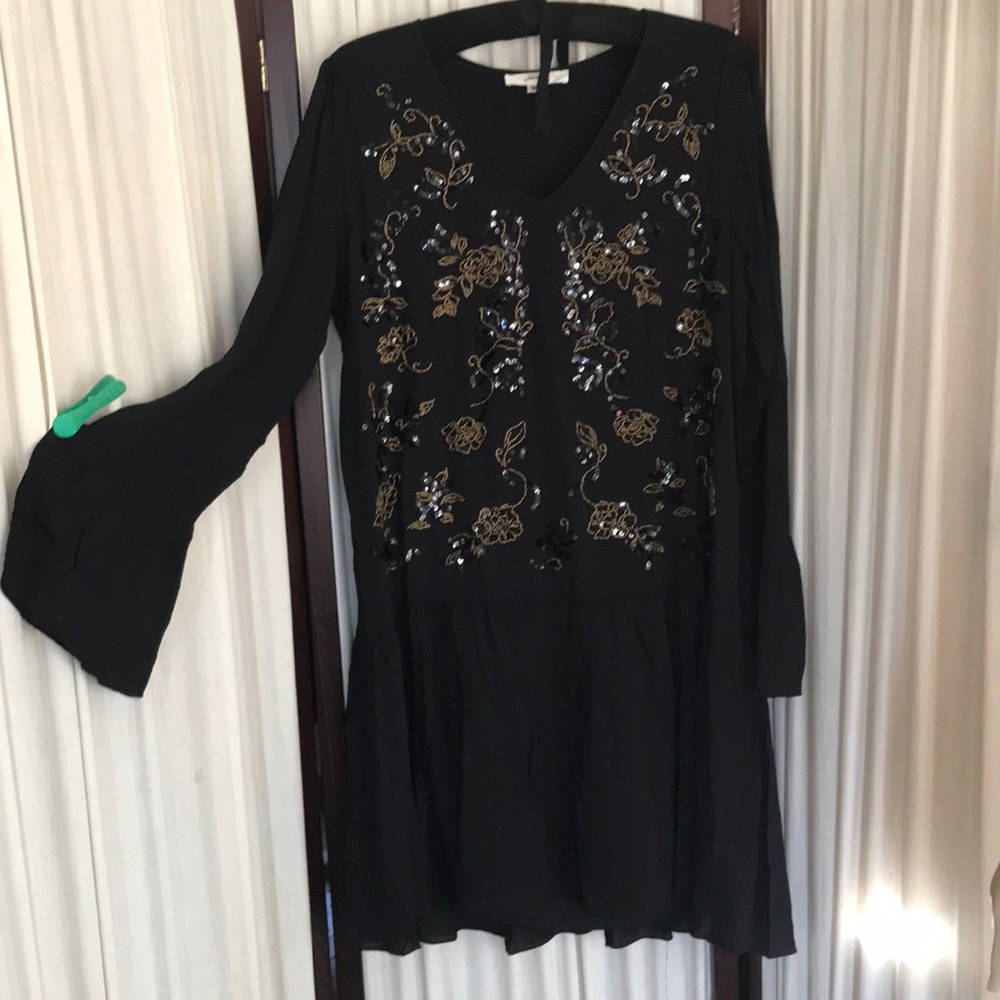 Andree sequins and beaded dress Sz M